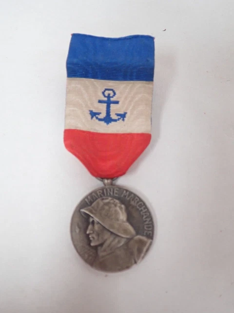 Médaille D'honneur De La Marine Marchande 1931 - Insigne Français, Période 1919-1930, Occasion