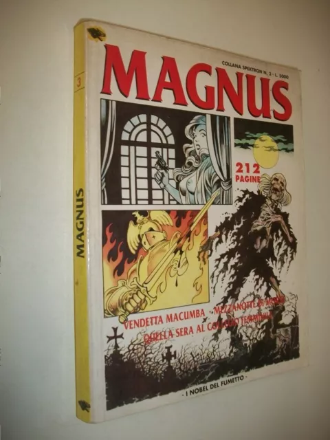 Magnus.spektron N.3.Vendetta Macumba/Mezzanotte Di Morti&C.nobel Fumetto 1993