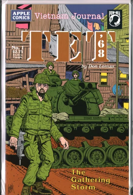 VIETNAM JOURNAL: TET  #1-6 Don Lomax (1992) COMPLETE NM- (9.2) SEt