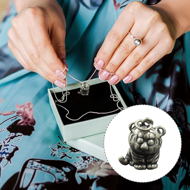 Kreative Tiger Hängen Decor Chic Vintage Zarte Tiger Kleine Anhänger für DIY