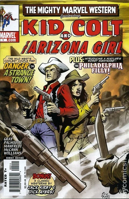Marvel Westerns Kid Colt and Arizona Girl #1 FN 6.0 2006 Stock Image