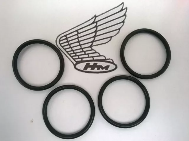 Honda CB500 Four K0, K1, K2 SOHC, Inlet manifold O' rings x4