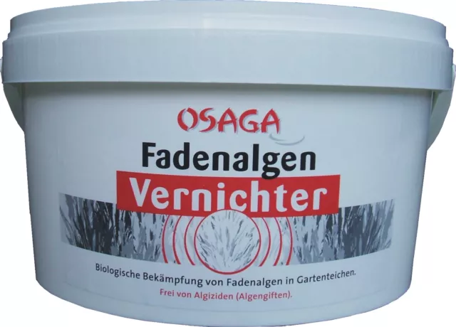 OSAGA Fadenalgen Vernichter 1kg oder 3kg Algen bekämpfen Koi Teich Gartenteich