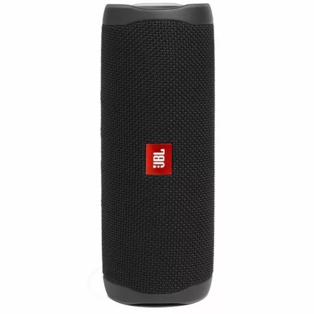 JBL Flip 5 Portable Bluetooth Speaker, Rechargeable Battery, Waterproof-Black(A)