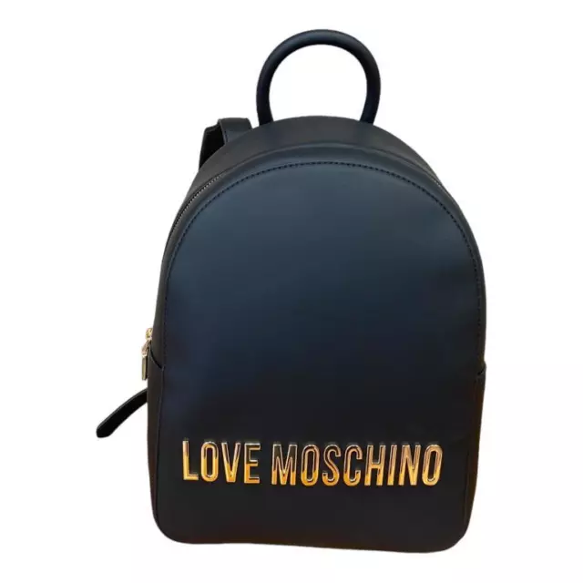 LOVE MOSCHINO BORSA Donna ZAINO Grande DA SPALLA chiuso da zip JC4193