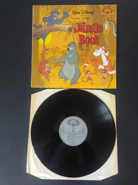 Walt Disney 1969 Songs from the Jungle Book Vinyl Record/HMA 226 Hallmark