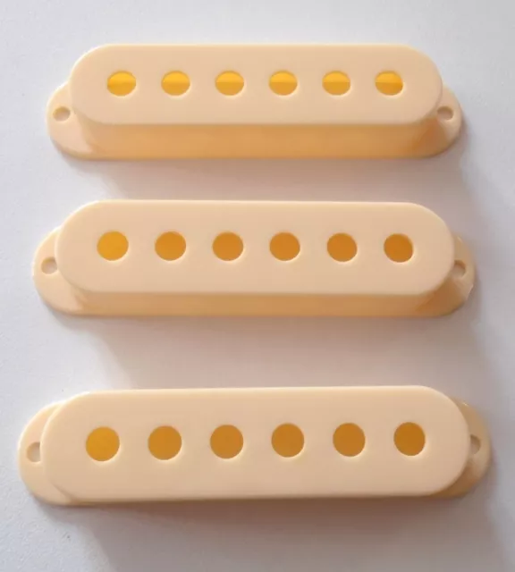 New 3 Covers STRAT 52mm Cream for Guitar STRATOCASTER