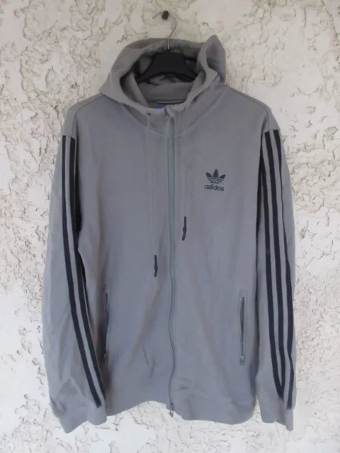 VESTE A CAPUCHE ADIDAS Originals retro vintage jacket giacca Trefoil felpa S EUR 36 90 PicClick FR