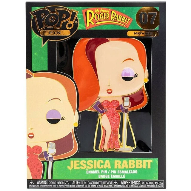 WHO FRAMED ROGER Rabbit - Jessica Rabbit Pop! Pin #07 £29.95 - PicClick UK