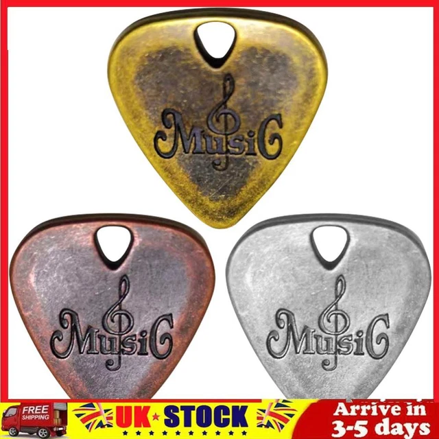 Metal Pick Zinc Alloy Pick Plectrum for Electric Guitar Musical Instrument Parts