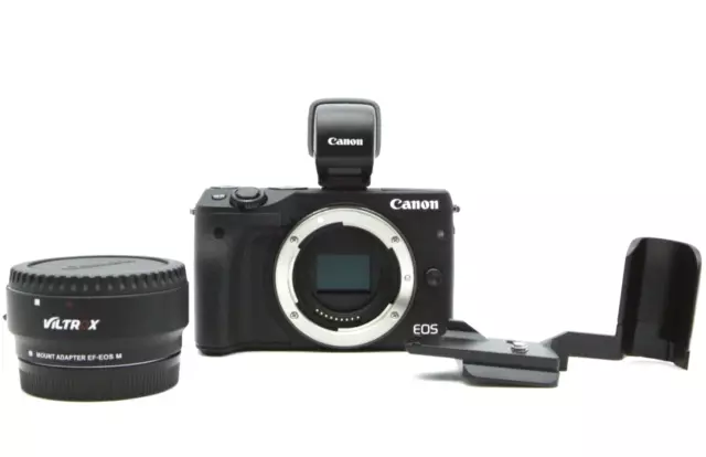 Canon Eos M3 con mirino EVF-DC1