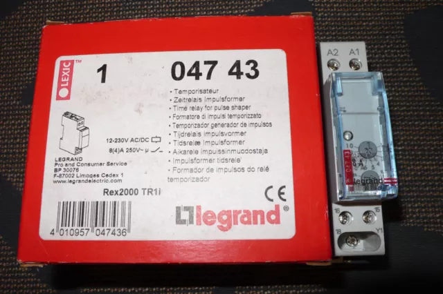 Legrand 04743 Relais temporisé temporisateur à fermeture, Temporisation repos 2