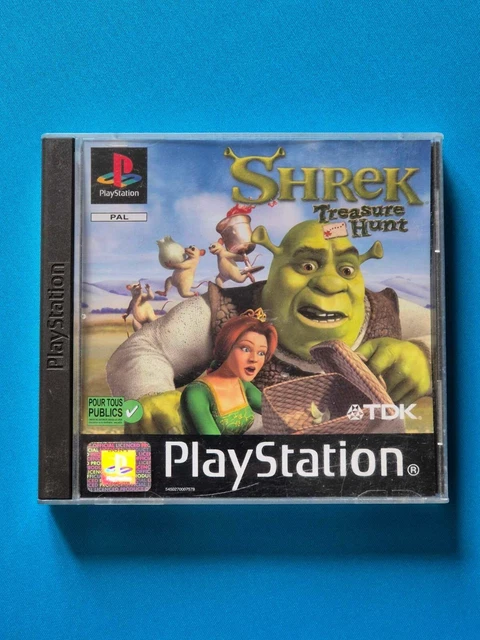 Shrek Treasure Hunt PS1 - Sony Playstation 1 - PAL - Avec Manuel