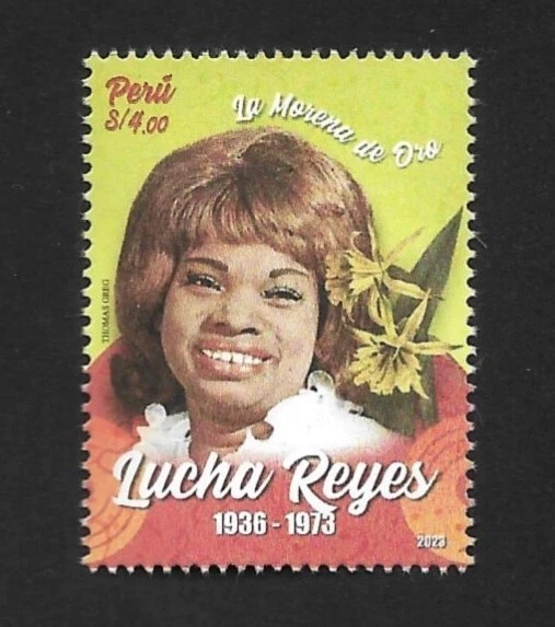 Peru 2023 , Lucha Reyes Singer , MNH