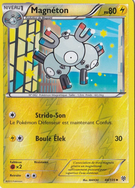 Reverse Magneton - N&B:Plasma Storm - 44/135 - French Pokemon Card