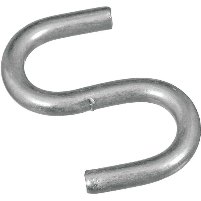 National 3/4 In. Zinc Heavy Open S Hook (8 Ct.) N121533 National N121533