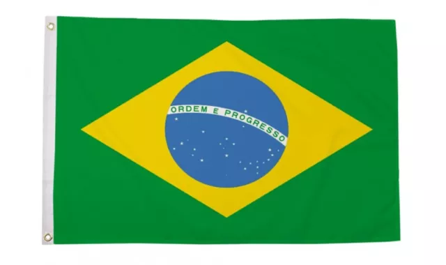 Brasil Nacional Bandera Ataúd Cortina Con Speedy Despacho
