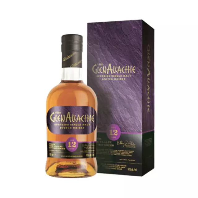 GlenAllachie 12 Year Old Scotch Whisky 700mL