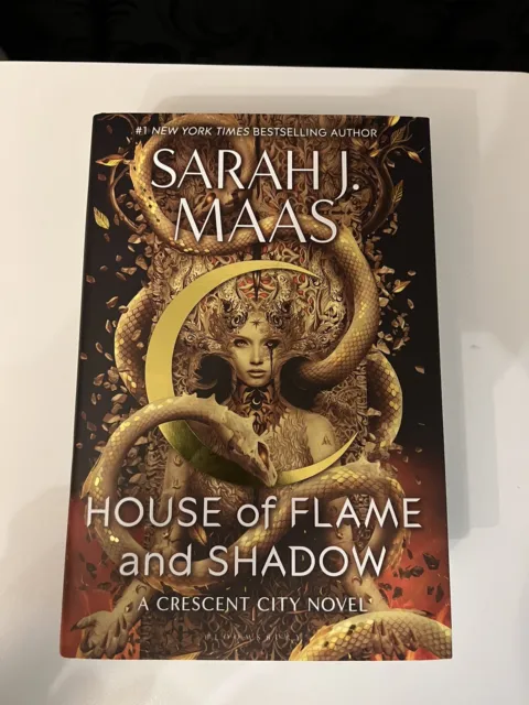 House of Flame and Shadow by Sarah J Maas - Digitally Signed Crescent City