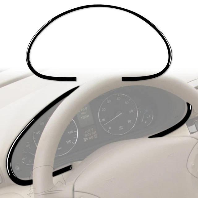 Speedometer Outer Frame Cover Trim Sticker for Mercedes Benz C W203 2005-2007
