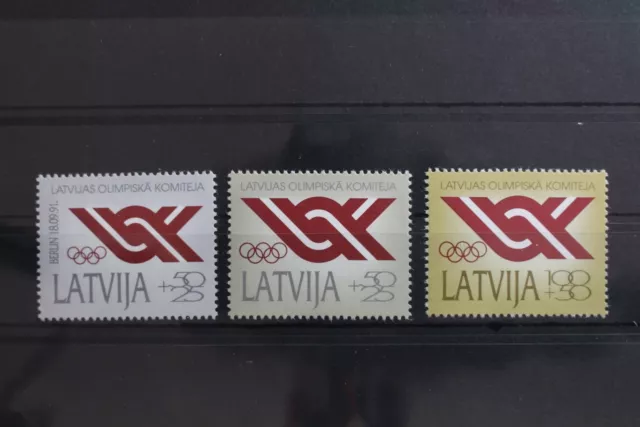 Lettonia 323-325 nuovo di zecca #SX557