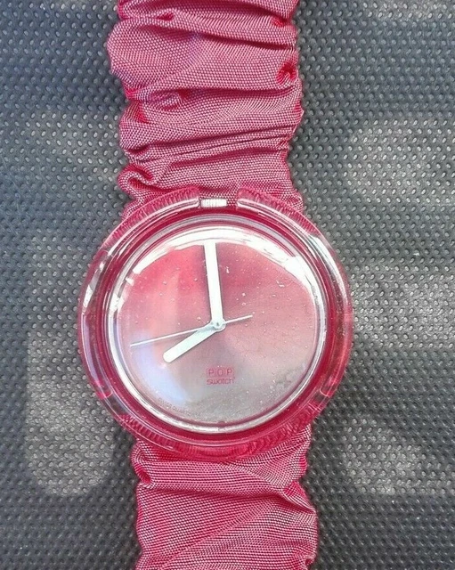 OROLOGIO POP SWATCH Da Donna Vintage Da Collezione Con Scatola E