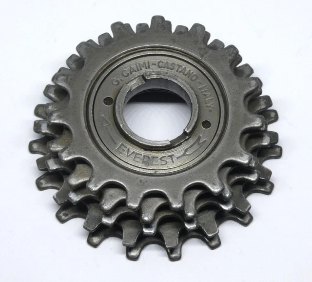 EVEREST G. CAIMI Pacco pignoni 5 velocità Bici corsa Eroica Epoca Vintage EVE#1