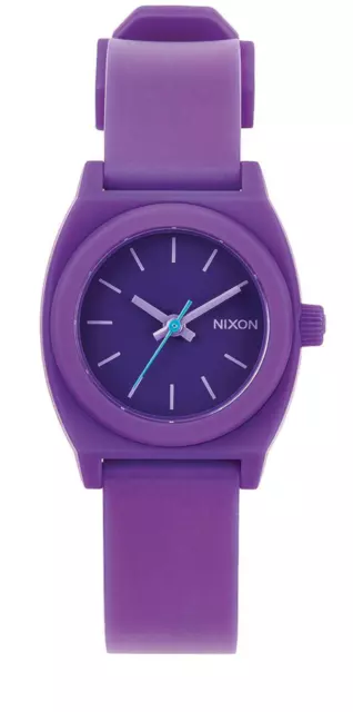 Nixon Time Teller Purple Watch, Silicone Strap, 26mm, A425 230, New In Box