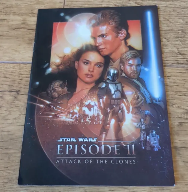 Star Wars Episode II 2 Attack Of The Clones Press Screening Booklet Programme