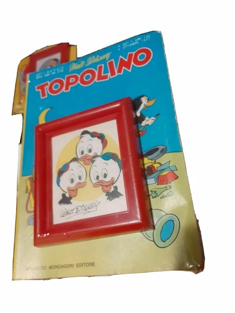Topolino N 827 Con Quadretto Club Qui Quo Qua