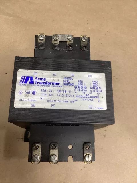 Acme Transformer Ta-2-81214 350Va 350 Va #202F45