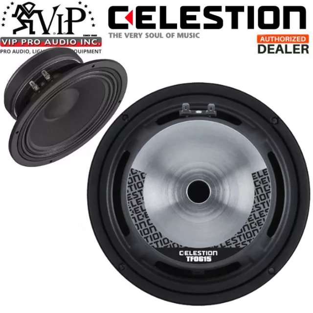 Celestion TF0615 6" Pro Midrange Speaker 50W Raw Frame Woofer 8-Ohm NEW