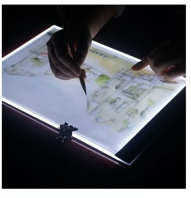 A3 LED Light Tracing Drawing Board Box Stencil Tattoo Copy Table Artist Craft