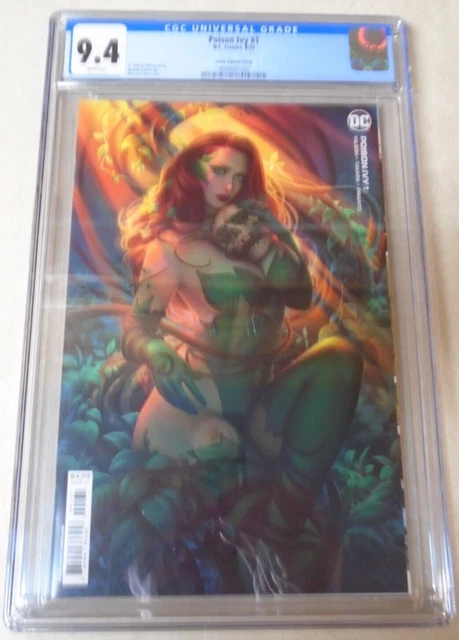 Poison Ivy Issue #1 Comic.Warren Louw Variant Cover. CGC Graded 9.4. DC 2022