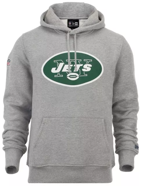 New Era - NFL New York Jets Team Logo Hoodie - Grau