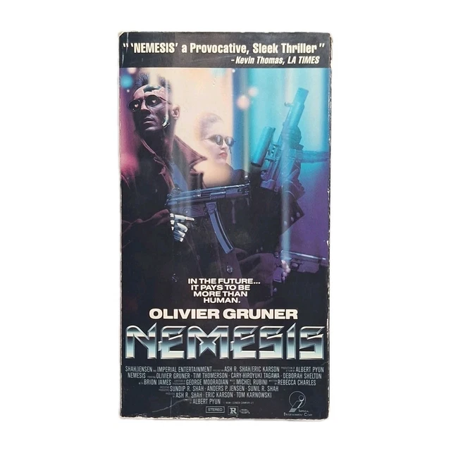 NEMESIS VHS 1993 Ultra Rare Screening Copy Tested VG+ OOP Fast Shipping ...