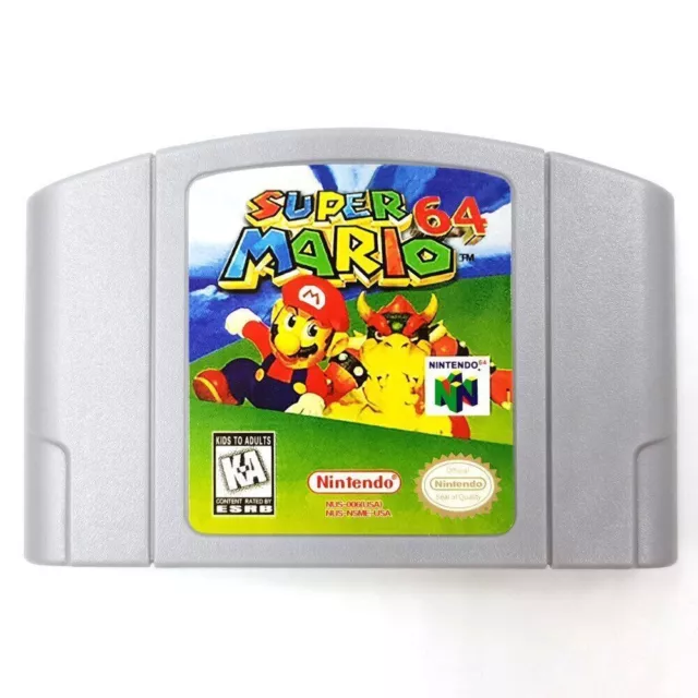 Super Mario 64 Version Game Cartridge Console Card For Nintendo N64 US Version