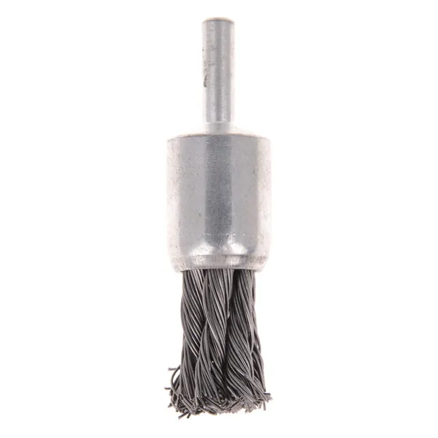 20mm wire knot end brush stainless steel with 1/4" shank for grinderNA Fg