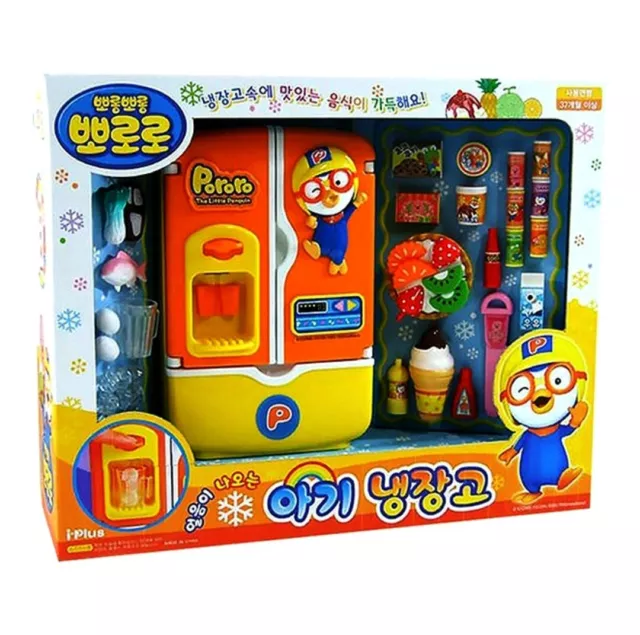 Pororo Refrigerator with Ice Slot Korean Baby Toy Fedex ship