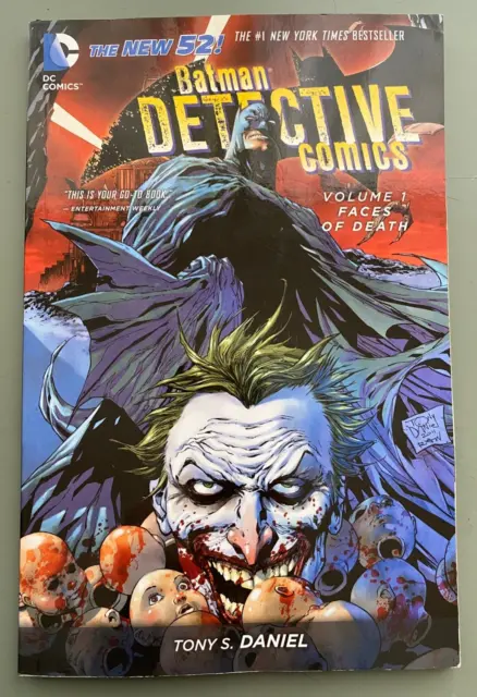 Batman Detective Comics Vol. 1 Faces of Death - New 52 Graphic Novel DC 2012