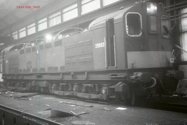 ORIGINAL NEG BLACK&WHITE 35mm slide : Bulleid Class 70 20003 £8.25 ...