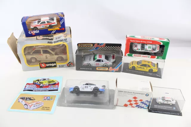 Rallyeauto Druckguss Minichamps AMG Mercedes Bburago Audi Quattro Corgi Toyota x7