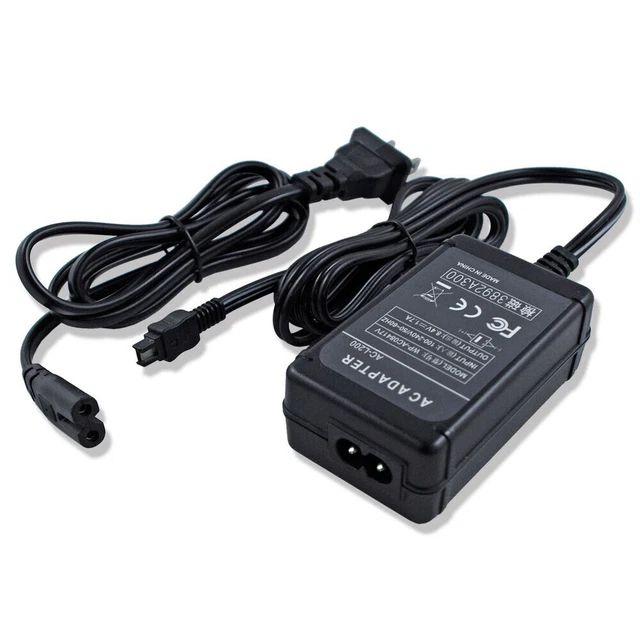 AC Adapter Power Charger for Sony Handycam DCR-SR45 DCR-SR46 DCR-SR47 DCR-SR67
