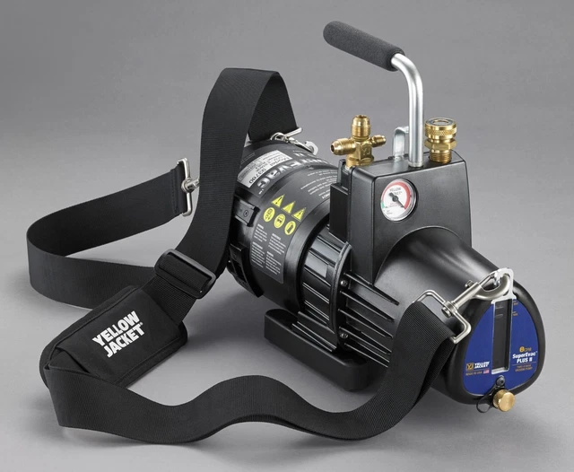 Yellow Jacket 93780 SuperEvac™ PLUS II 8 CFM Vacuum Pump, Brushless DC Motor