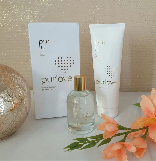 PUR LU BY Frauke Ludowig Purlove Eau de Parfum 100 ml + Duschgel 250 ml Set NEU EUR 20,61