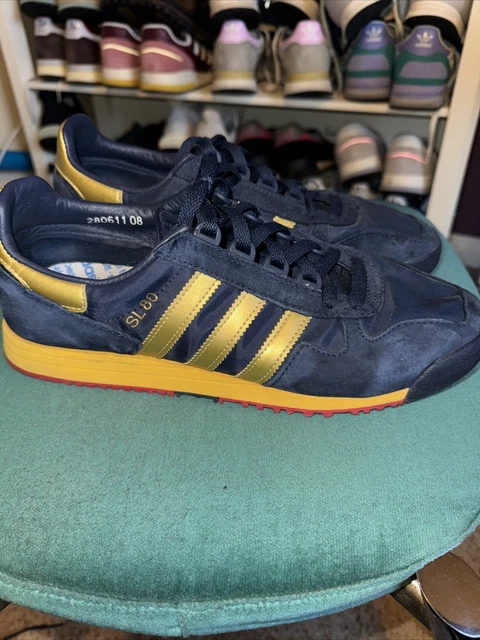SIZE 8 adidas SL 80 Spezial Collegiate Navy 2019 No Box In Good