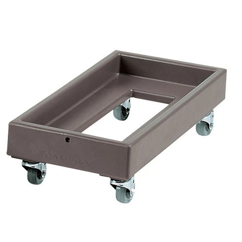 Milk Cooler Crate Dolly Dual Unit, 300 lb. Capacity, Black