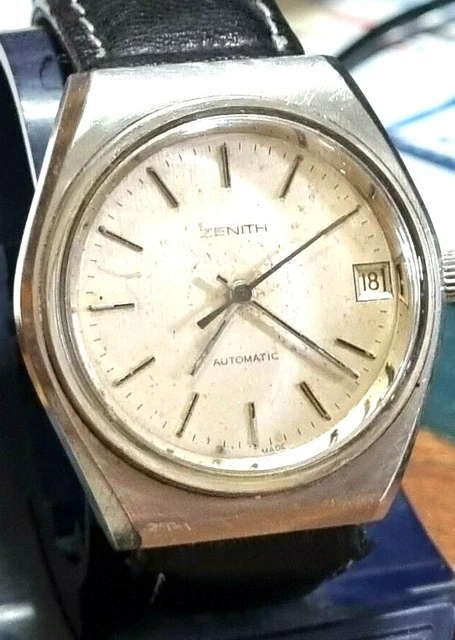 Orologio ZENITH SURF MOVADO Ref. 01 049 380 Automatico Data Cal. 2572 PC