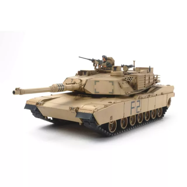 Tamiya 1/48 Military Miniatureseries No.92 American Army M1A2 Abrams Tank Plasti