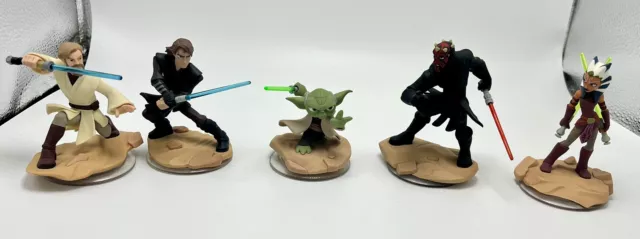 Lote de 5 figuras de Star Wars Disney Infinity 3.0